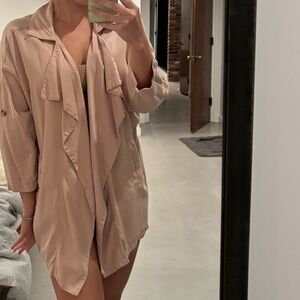 Lulu’s Trench Coat Duster Jacket